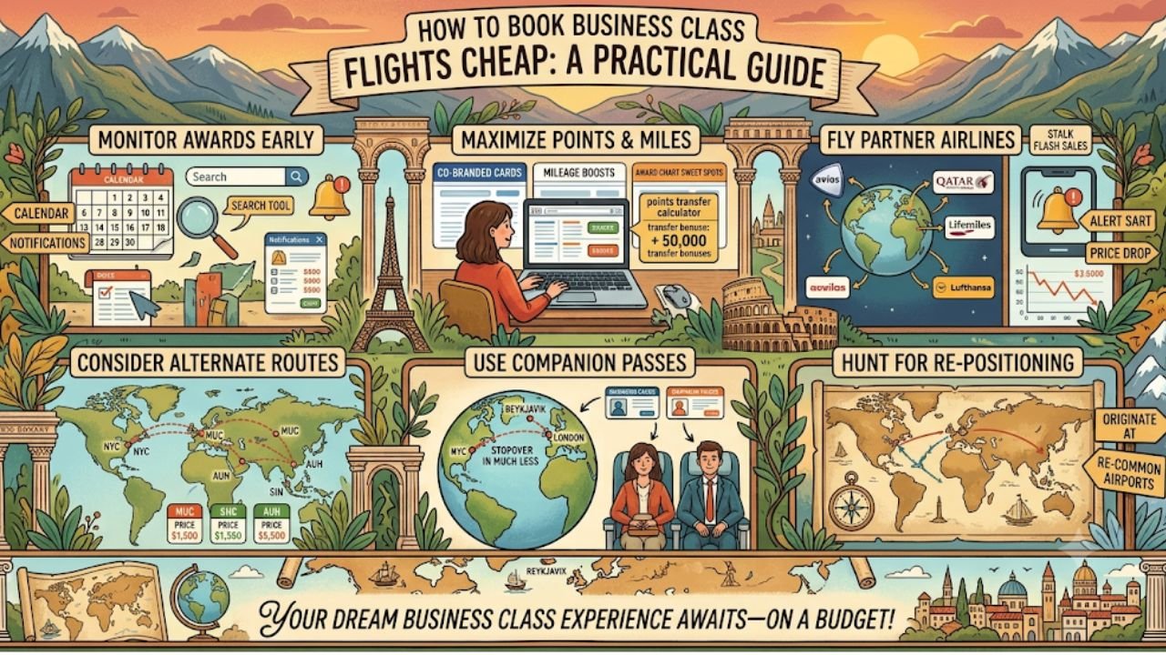 How to Book Business Class Flights Cheap A Practical Guide