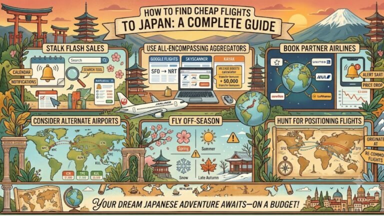 How to Find Cheap Flights to Japan