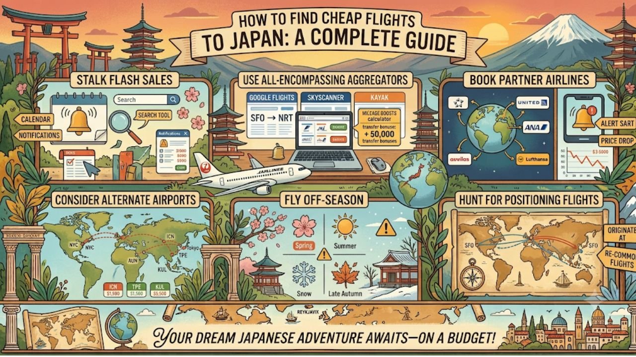 How to Find Cheap Flights to Japan